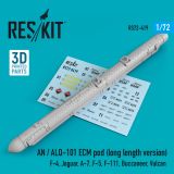 AN / ALQ-101 ECM pod (long length version) 1:72 AN / ALQ-101 ECM pod (long length version) 1:72