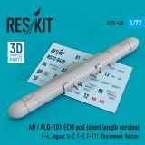 AN / ALQ-101 ECM pod (short length version) 1:72