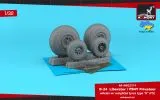 B-24 Liberator / PB4Y Privateer wheels type “b” (FS) 1:32