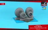 B-24 Liberator wheels type “d” (RA) 1:32 B-24 Liberator wheels type “d” (RA) 1:32