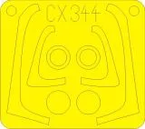 EF-2000 single seater mask for Hasegawa 1:72