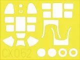 P-51B/ C mask for Academy 1:72 P-51B/ C mask for Academy 1:72
