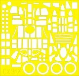 Halifax B Mk. II mask for Revell 1:72