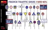 French Traffic Signs 1930-40's 1:35