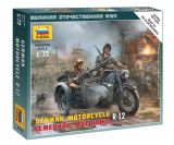 German Motorcycle R12 1:72
