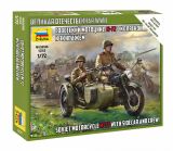 Soviet Motorcycle M-72 1:72