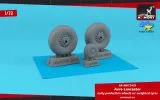 Avro Lancaster wheels early type 1:72