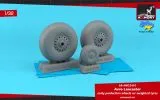 Avro Lancaster wheels early 1:32