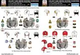 F-14A/D helmet & dress sewing marlkings VF-2, VF-101, VF-31 1:72