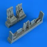 Mi-24 Hind seats with safety belts 1:48 Mi-24 Hind seats with safety belts 1:48