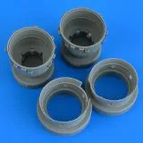 B-25J Mitchell cowlings & cooling flaps (closed pos.) 1:48