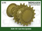 KV-1 Late drive sprockets 1:35
