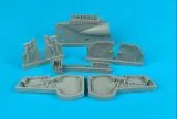 BAE Lightning F Mk. 2/6 wheel bays for Airfix 1:48 BAE Lightning F Mk. 2/6 wheel bays for Airfix 1:48