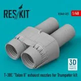 T-38C "Talon ll" exhaust nozzles for Trumpeter 1:48 T-38C "Talon ll" exhaust nozzles for Trumpeter 1:48