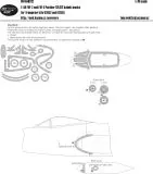 F9F-2/3 Panther mask for Trumpeter 1:48