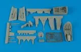 He 162A cockpit set & wheel bay 1:48