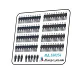 Red Army Navy Sailors & officers in formation 1:350