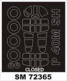 P-40M mask for Special Hobby 1:72 P-40M mask for Special Hobby 1:72