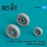 F-15 (C,D) "Eagle" late (US) wheels 1:72 F-15 (C,D) "Eagle" late (US) wheels 1:72