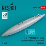 F-4 "Phantom II" early 600 gallon fuel tanks 1:48
