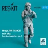 Mirage 2000 (FRANCE) pilot (type 1) 1:72
