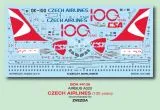 Airbus A320 - Czech Airlines (100 years) 1:144