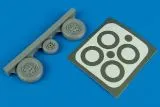 F-105 Thunderchief wheels & paint masks 1:48