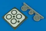 MiG-17 Fresco wheels & paint masks 1:48