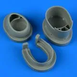 P-47D/M Thunderbolt cowling and cooling flaps (closed) 1:72