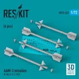 AAM-3 missiles 1:72