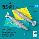 GBU-31 (V) 2/B thermally protected bombs U.S. Navy 1:72