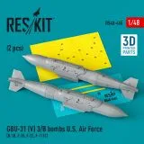 GBU-31 (V) 3/B bombs U.S. Air Force 1:48