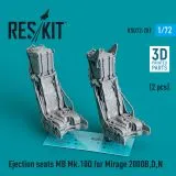MB Mk.10Q Ejection seats (Mirage 2000B,D,N) 1:72