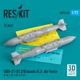 GBU-31 (V) 3/B bombs U.S. Air Force 1:72 GBU-31 (V) 3/B bombs U.S. Air Force 1:72