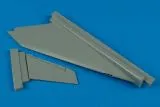 J35 Draken vertical fin for Hasegawa 1:48 J35 Draken vertical fin for Hasegawa 1:48