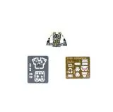 P-39D/P-400 - instrument panel 1:72