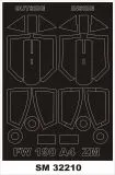 Fw 190A-4 mask for ZOUKEI-MURA 1:32