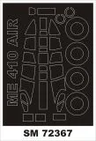 Me 410A1/U2&U4 mask for Airfix 1:72