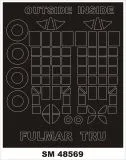 Fairey Fulmar Mk.I mask for Trumpeter 1:48