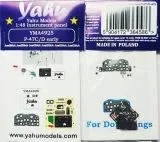 P-47 C/D Early Instrument Panel 1:48 P-47 C/D Early Instrument Panel 1:48