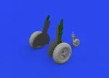 Bf 108 wheels spoked 1:48