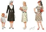 Women of WWII era 1:35