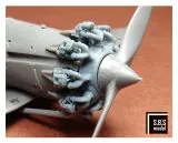 Bristol Bulldog engine upgrade set type 2 (Airfix) 1:48