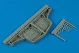 Hawker Sea Fury wheel bays für Trumpeter 1:48 Hawker Sea Fury wheel bays für Trumpeter 1:48