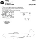 Yak-9D mask for ZVEZDA 1:48