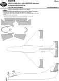 A-4B/C Skyhawk grey+white CAMOUFLAGE mask 1:48