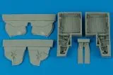 P-47 Thunderbolt wheel bays for Tamiya 1:48 P-47 Thunderbolt wheel bays for Tamiya 1:48