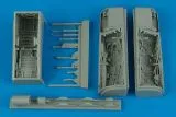 A-7 Corsair II wheel bays for Hobby Boss 1:48