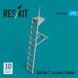 Rafale C access ladder 1:72