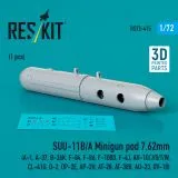 SUU-11B/A Minigun pod 7,62mm 1:72